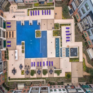 The Oasis at Trinity Union aerial view