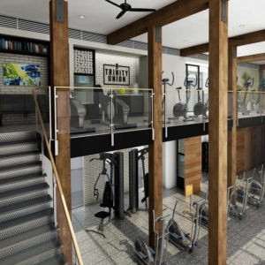 Trinity Union's State of the Art Two-Story Fitness Center
