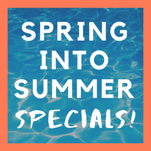 Spring Into Summer Specials Graphic