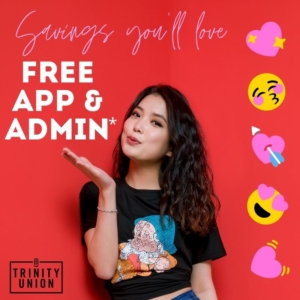 Savings you'll love: Free app and admin fee special